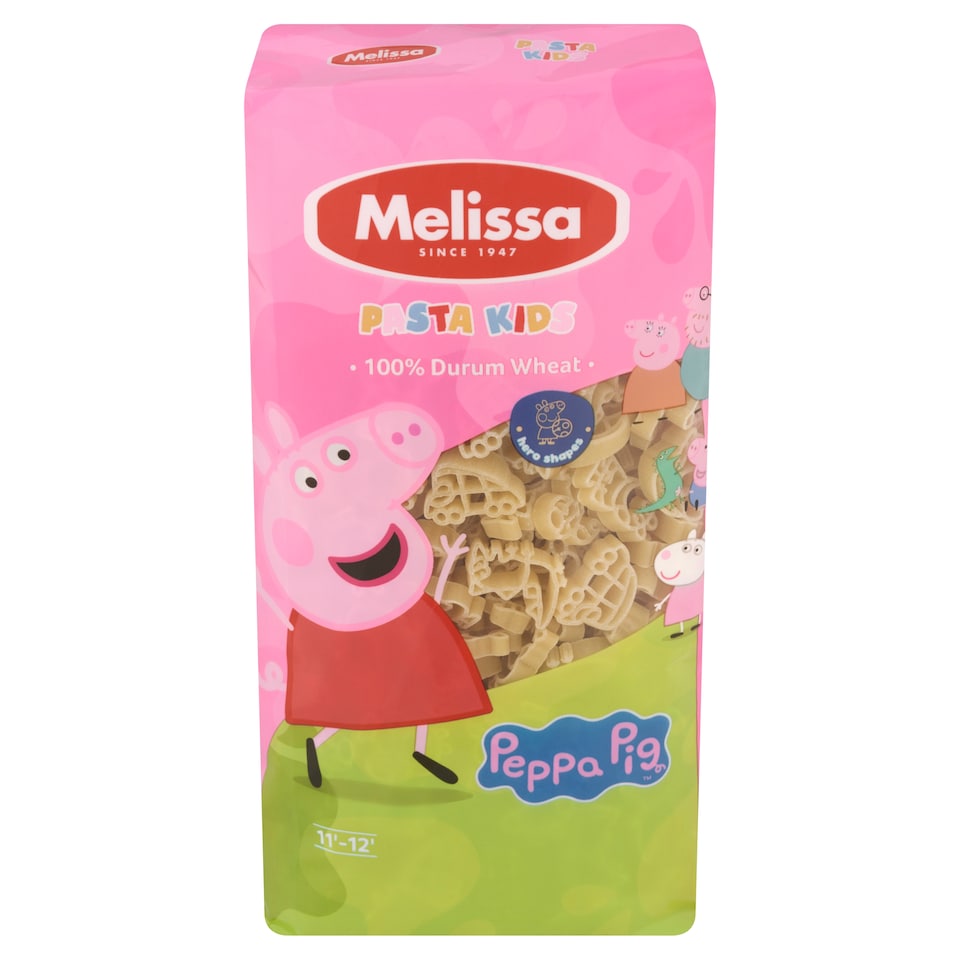 obrázok 1 z Melissa Pasta Kids Peppa Pig cestoviny semolinové sušené 400 g