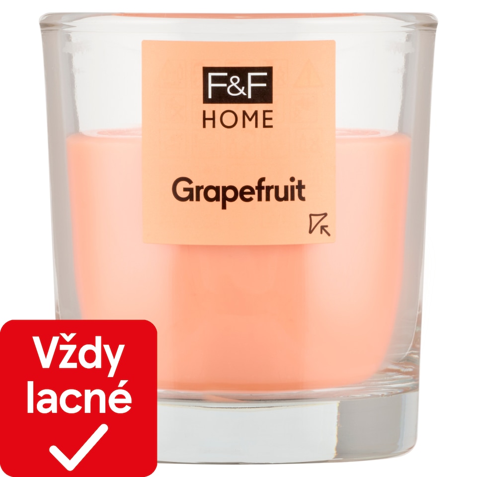 obrázok 1 z F&F Home Grapefruit vonná sviečka 95 g