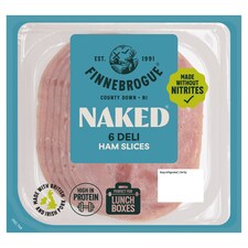 Naked 5 Slice Deli Ham 100G