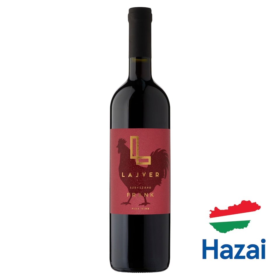 Lajver Szekszárdi Cabernet Franc száraz vörösbor 14% 750 ml