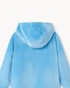 image 4 of Disney Stitch Fleece Hoodie in Blue