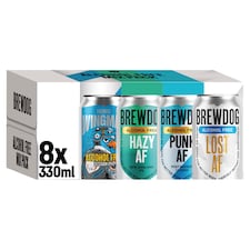 Brewdog Alcohol Free Beer Mixed Pack 8X330ml
