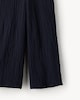 image 5 of F&F Girls Textured Wide Leg Trousers in Navy