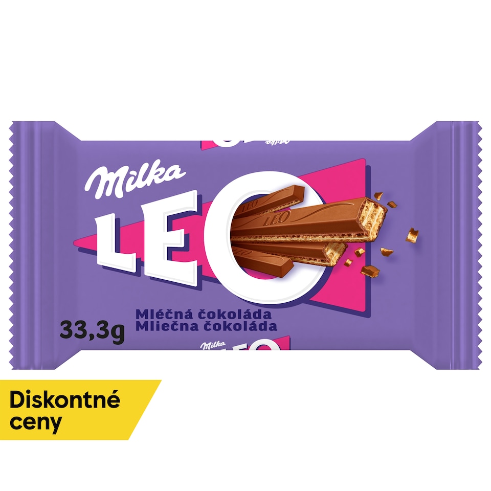 Milka Leo Bar with Wafers in Milk Chocolate 33.3 g