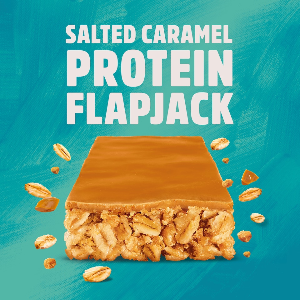 image 1 of TREK Protein Flapjacks - Salted Caramel 3 Pack 50g
