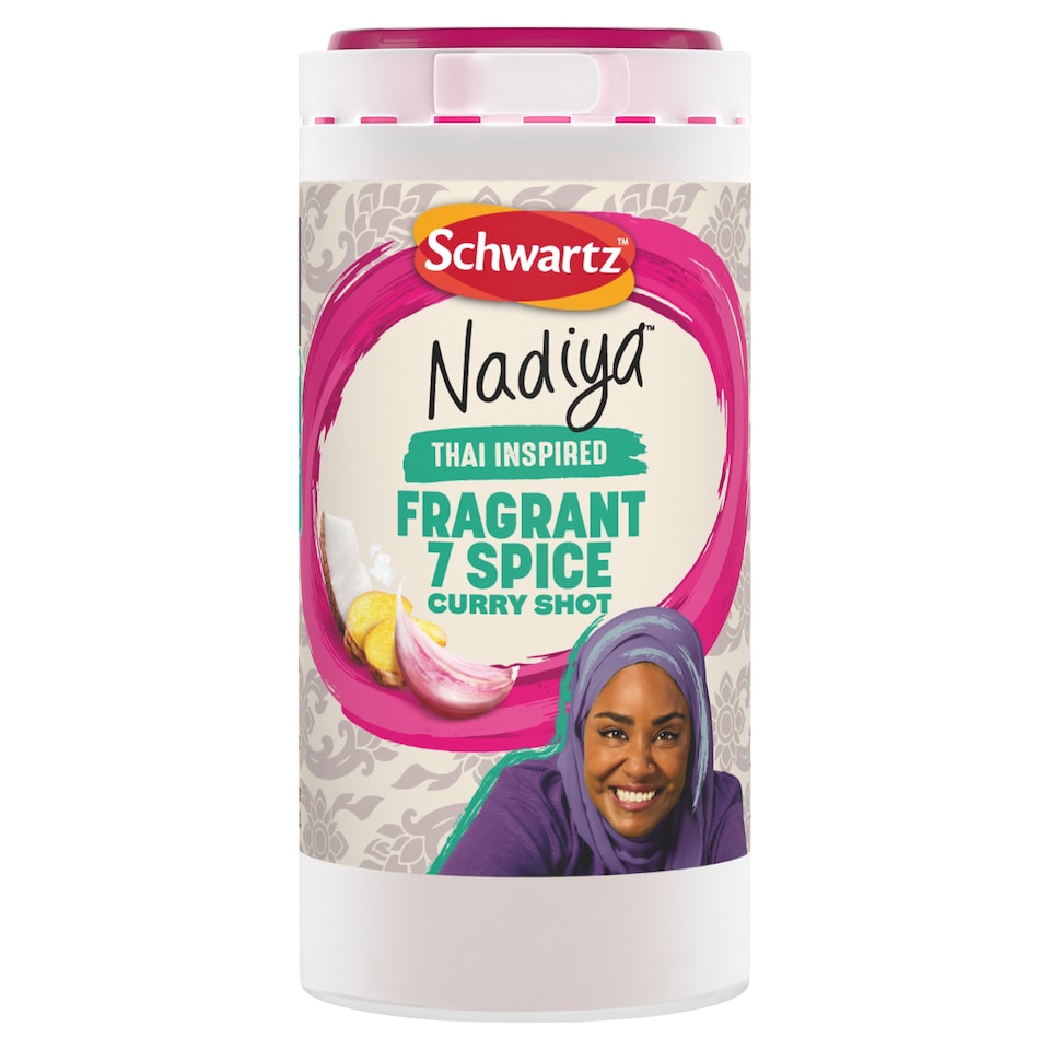 Schwartz Nadiya Thai Inspired Fragrant 7 Spice Curry Shot 42g