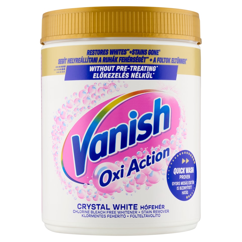 image 1 of Vanish Oxi Action Whitening and Stain Removal Powder 970g