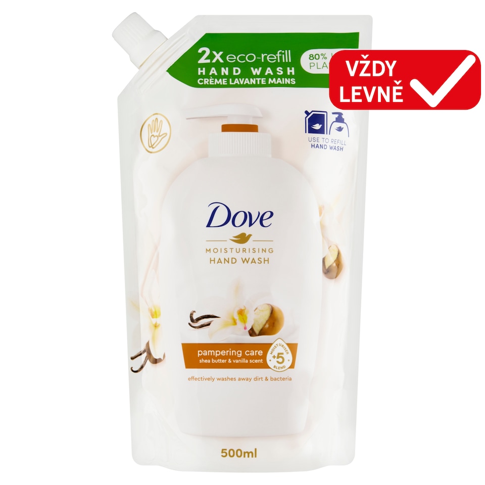 image 1 of Dove Pampering Care Liquid Hand Soap 500ml