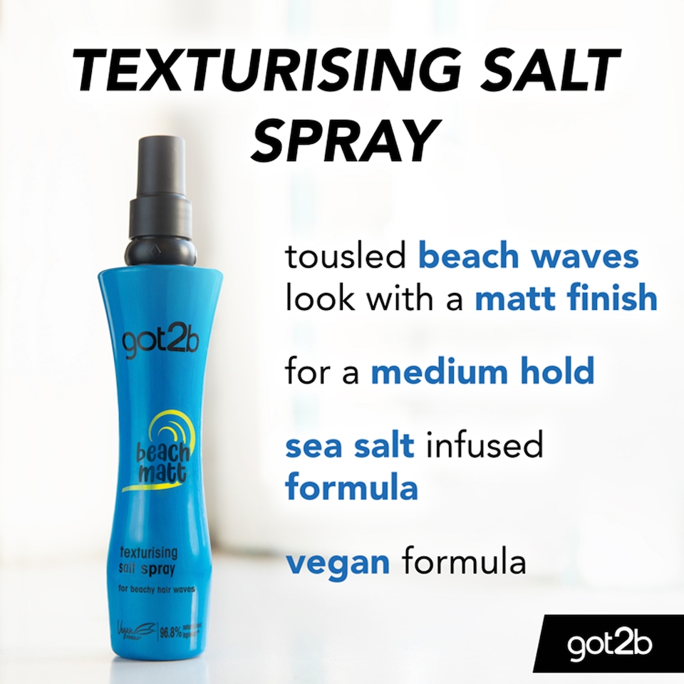 image 1 of got2b Hair Texture Salt Spray Beach Matt 200ml