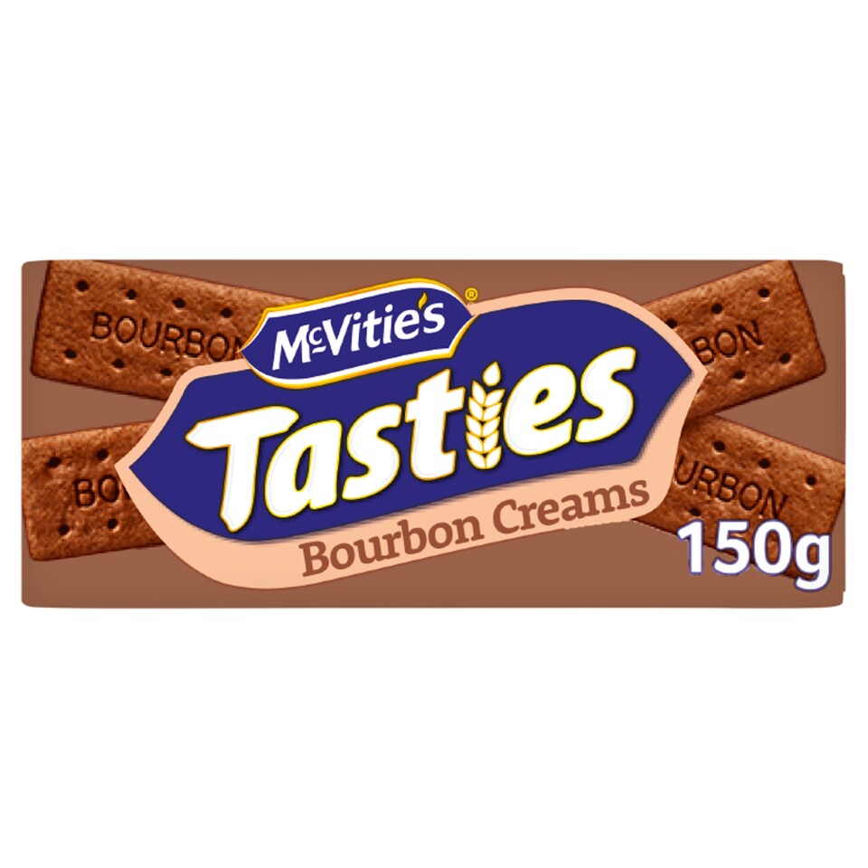 McVitie's Tasties Bourbon Creams Biscuits 150g