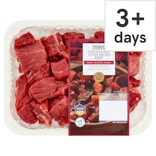 Tesco Northern Irish Lean Diced Beef 400g