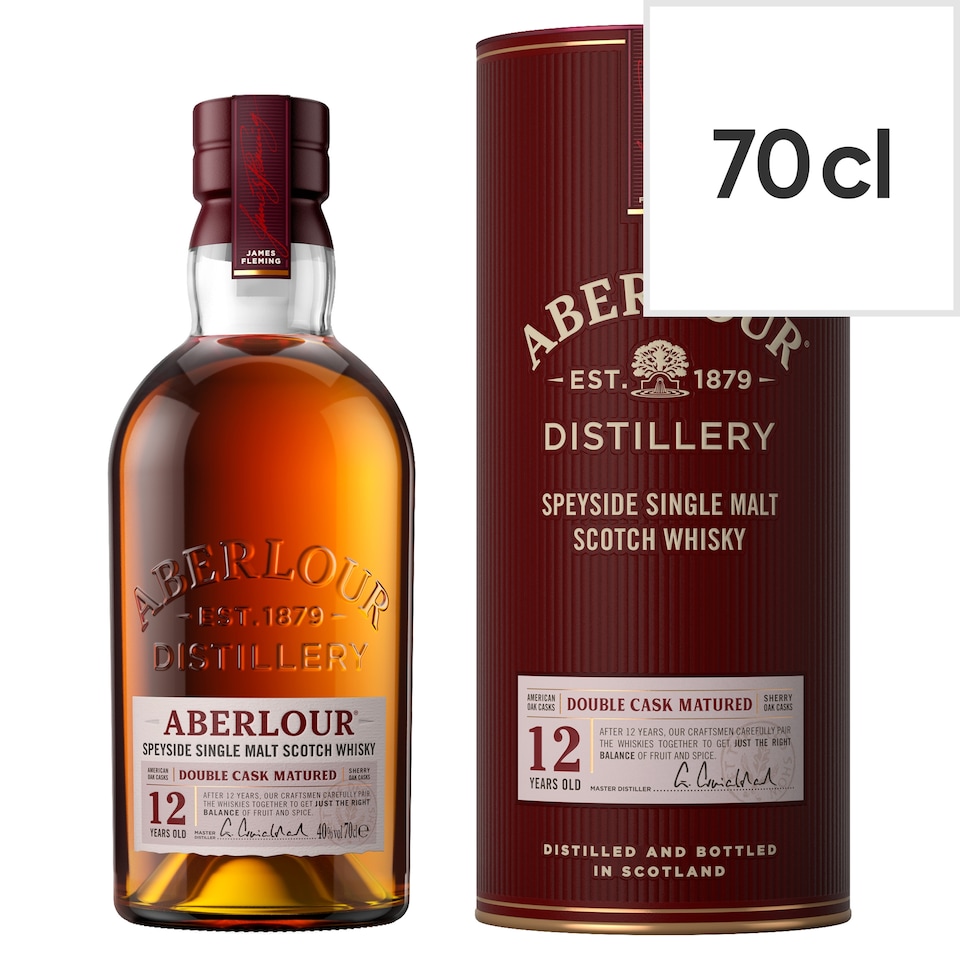 image 1 of Aberlour Distillery 12 Years Old Speyside Single Malt Scotch Whisky 70cl