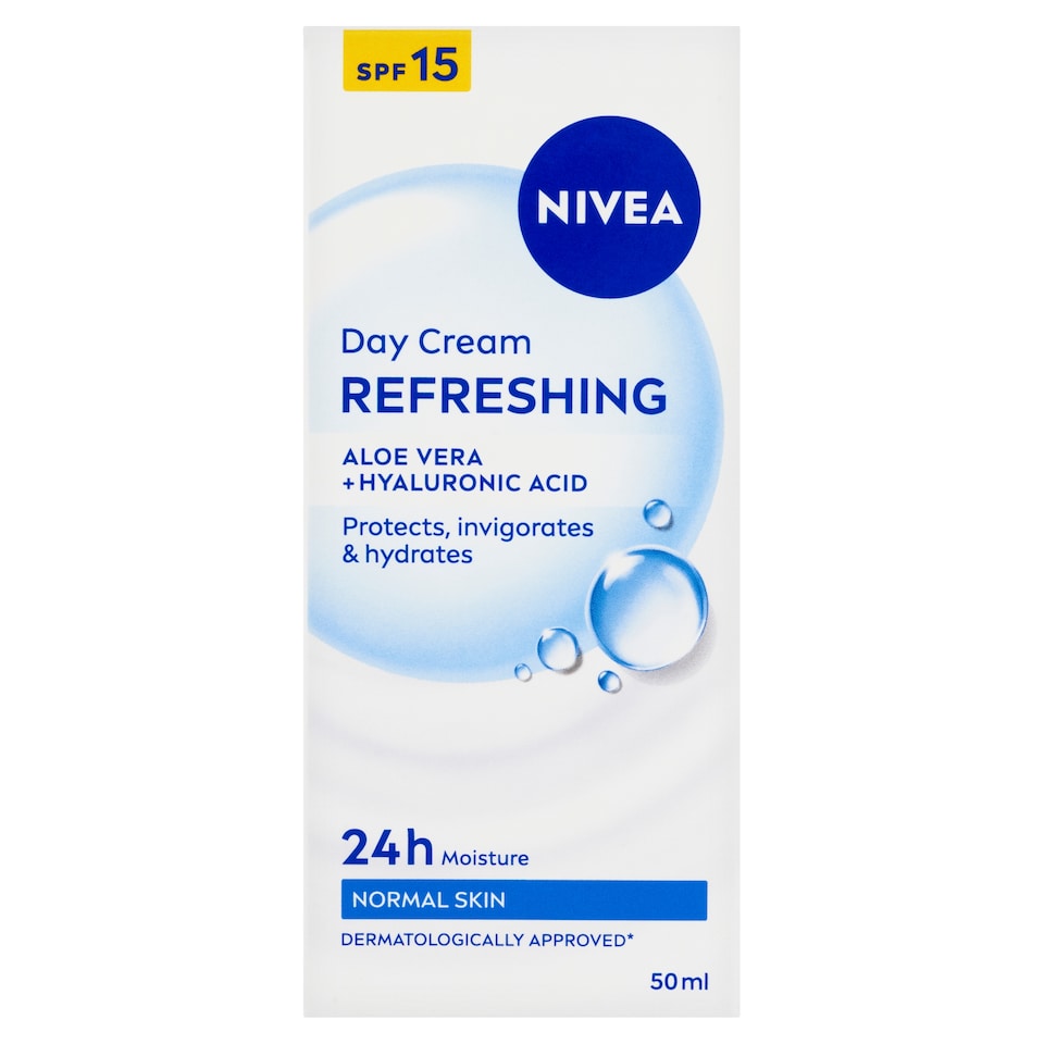 Obrázek 1 pro produkt Nivea Hydratační denní krém pro normální pleť OF 15 50ml