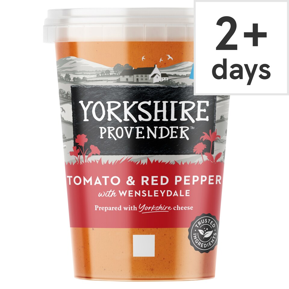Yorkshire Provender Tomato & Red Pepper Soup & Wensleydale 560G