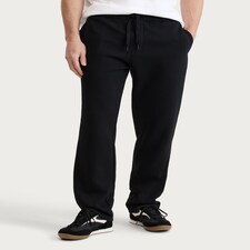 F&F Active EVERYHOUR Cotton Rich Drawstring Open Hem Joggers in Black
