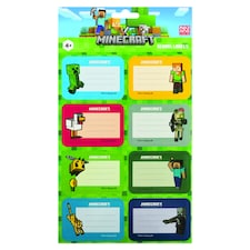 Minecraft Stickers for Notebooks 24 pcs