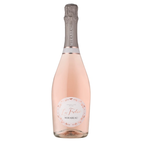 image 1 of Mirabeau La Folie Sparkling Rose 750Ml