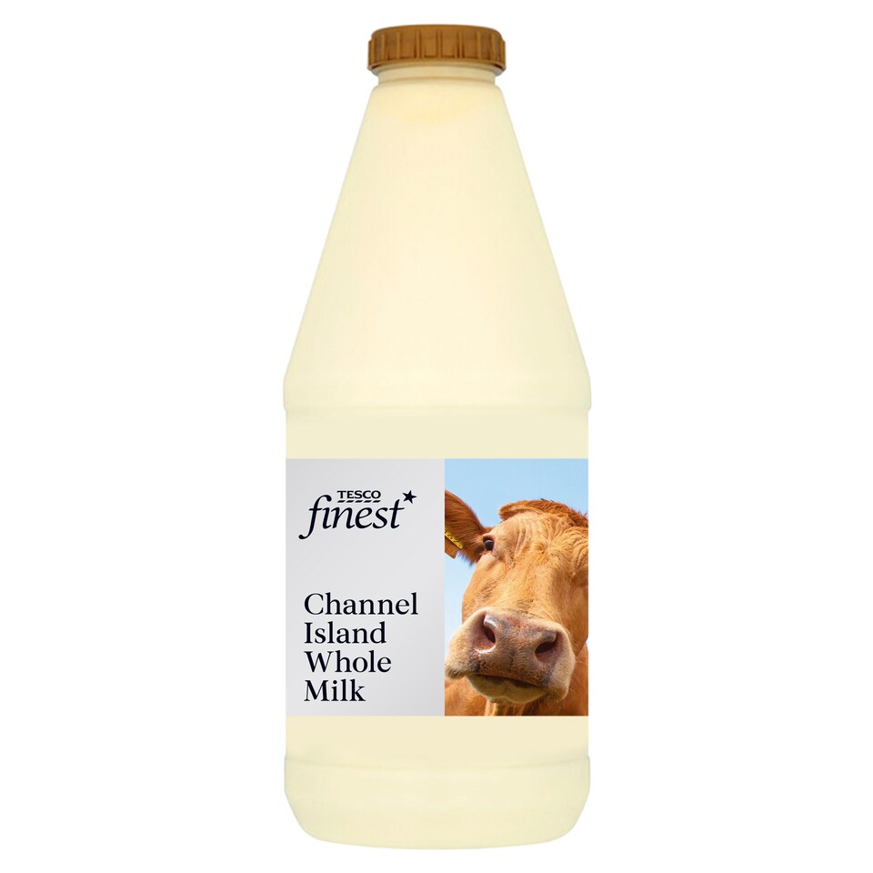 Tesco Finest Channel Island Milk 1L