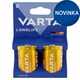 image 1 of VARTA Longlife D Alkaline Batteries 2 pcs