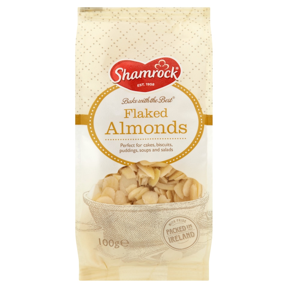 Shamrock Almond Flakes 100G