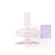 image 1 of PAPERCHASE CONFETTI GLASS CANDLE HOLDER