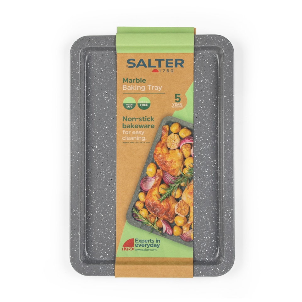 Salter Go Green Marble Baking Tray 37 x 25cm