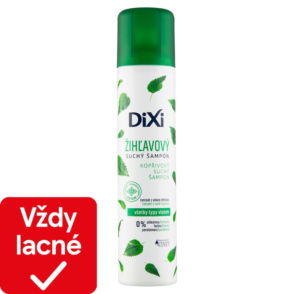 obrázok 1 z Dixi Žihľavový suchý šampón 200 ml