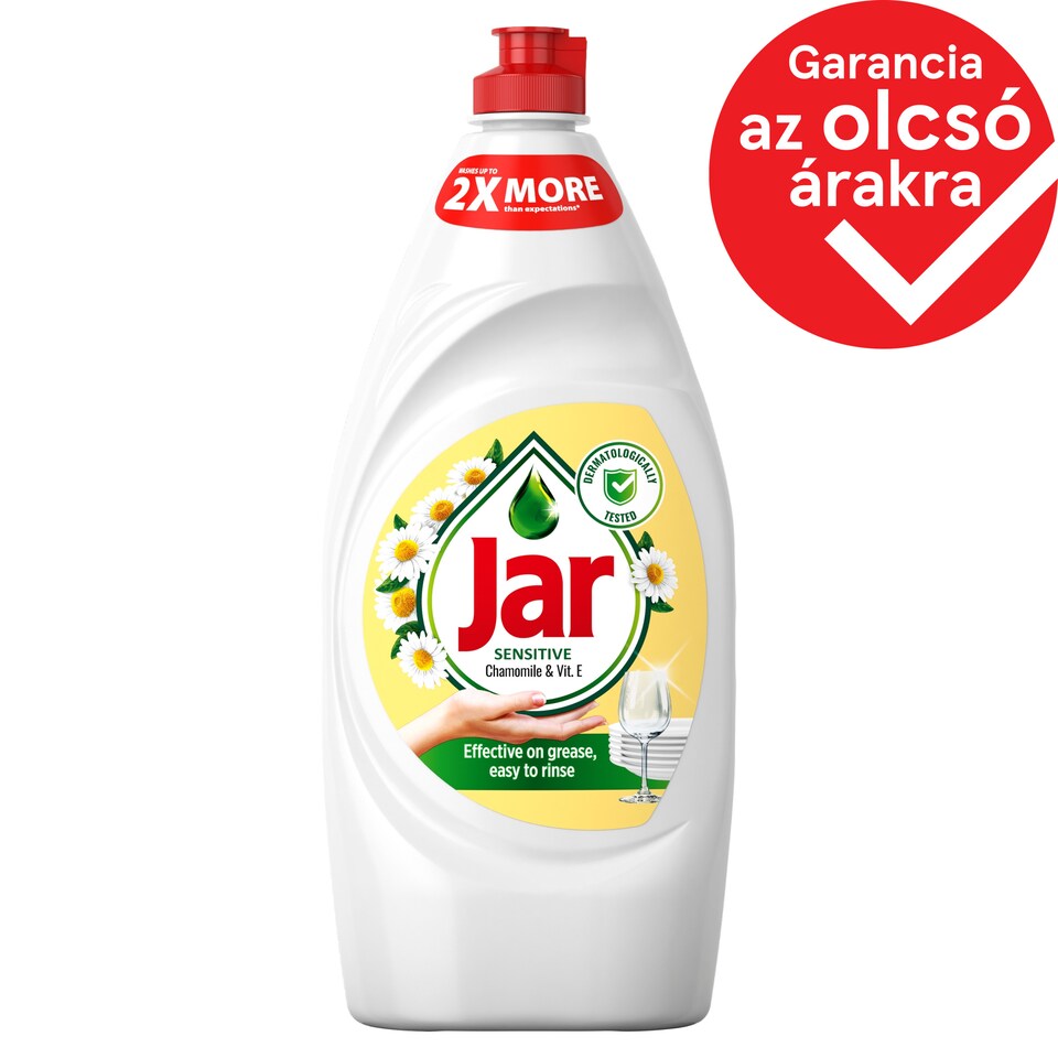 Jar Sensitive Washing Up Liquid Chamomile & Vitamin E Mild on Hands 900 ML