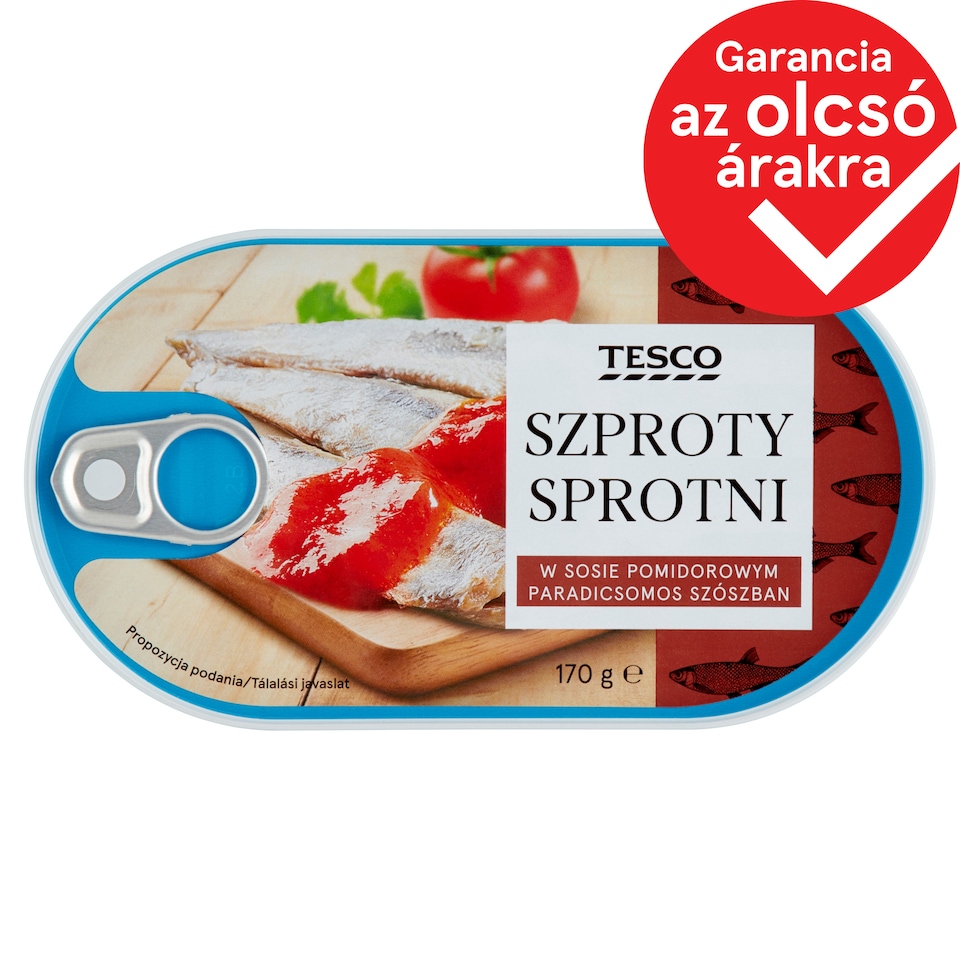 Tesco Sprats in Tomato Sauce 170 g