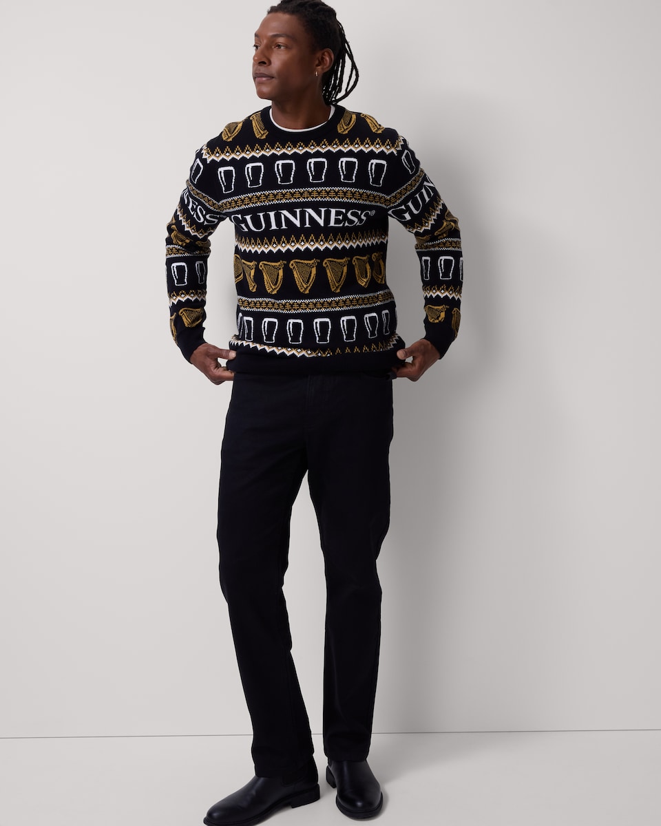 image 1 of Guinness Christmas Jumper in Multi