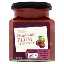 Tesco Ploughman's Plum Chutney 285G