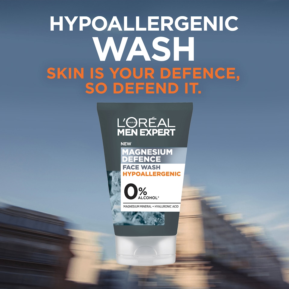 image 1 of L'Oreal Men Expert Magnesium Hypoallergenic Face Wash 100Ml