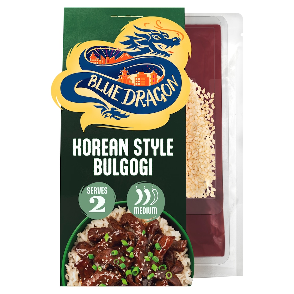 Blue Dragon Korean Bulgogi Rice Kit 351g