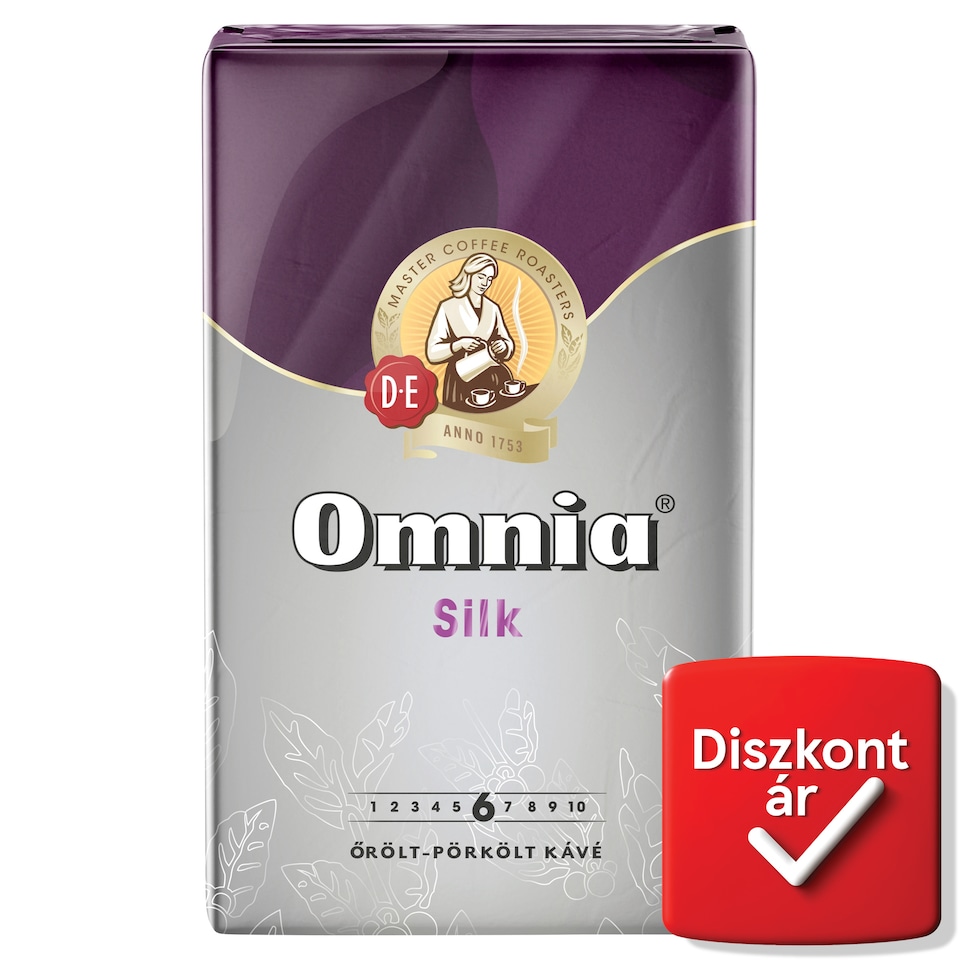 Douwe Egberts Omnia Silk őrölt-pörkölt kávé 1000 g