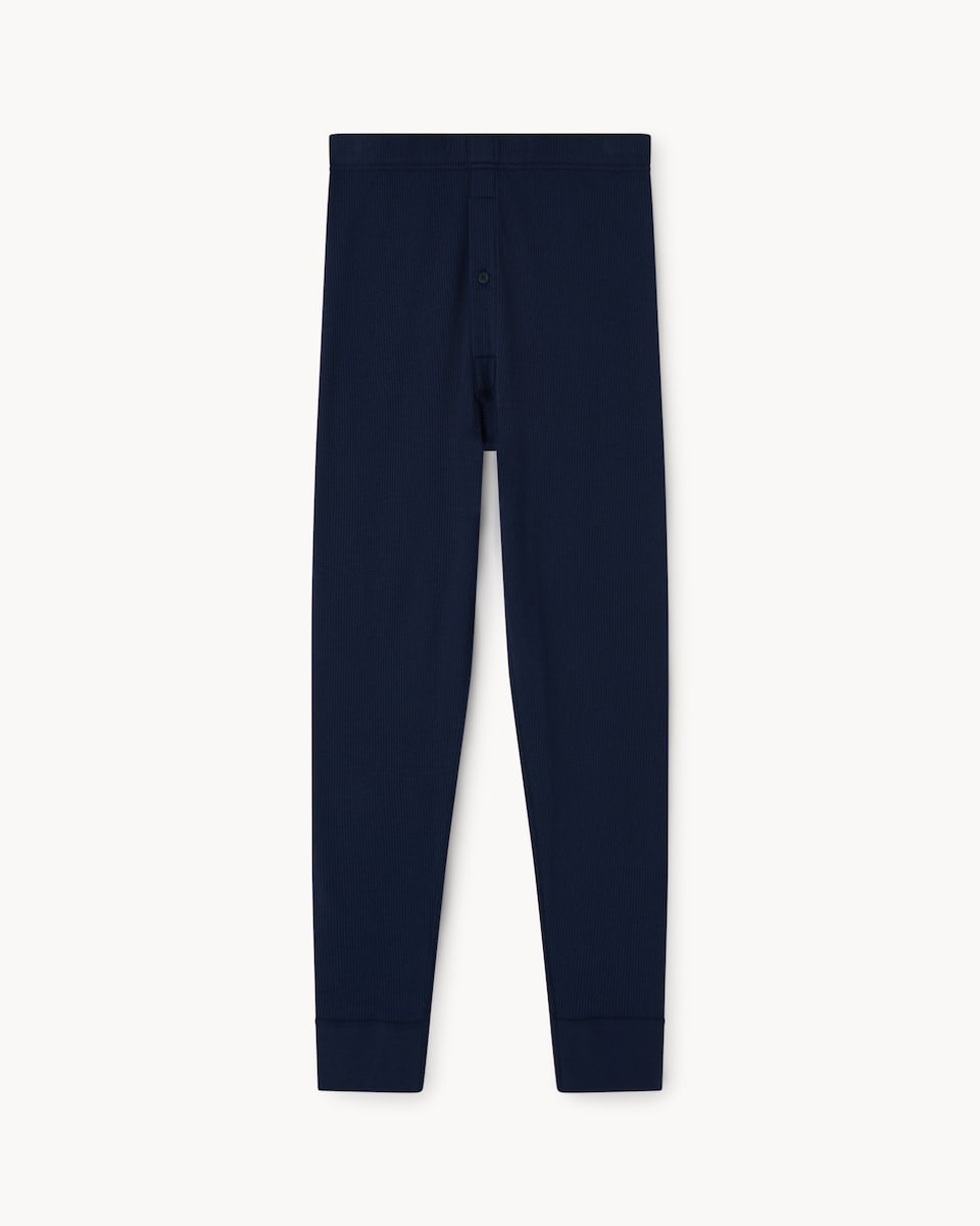 F&F WARMPLUS™ Medium Warmth Thermal Long Johns in Navy