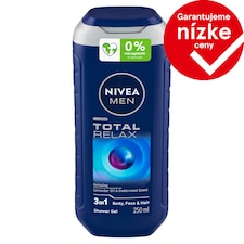 Nivea Men Total Relax 3 v 1 Sprchovací gél 250 ml