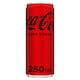 image 1 of FREE SAMPLE Coca Cola Zero Sugar 250ml