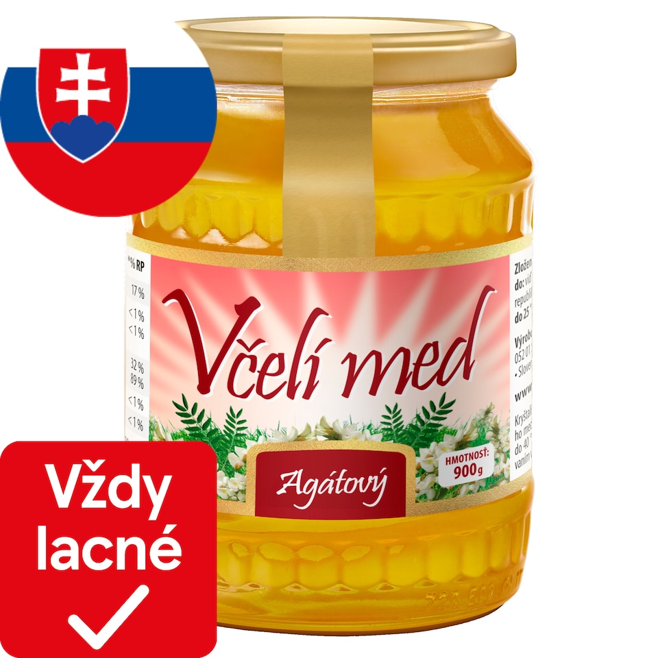 Včelí med agátový 900 g