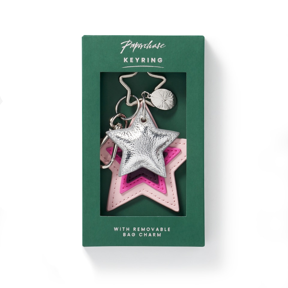 Paperchase Magic Forest PU Keyring & Bag Charm