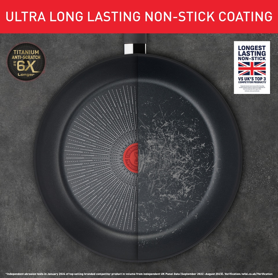 image 1 of Tefal Titanium Edition Frying Pan 32cm