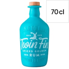 Twin Fin Spiced Golden Rum 700Ml