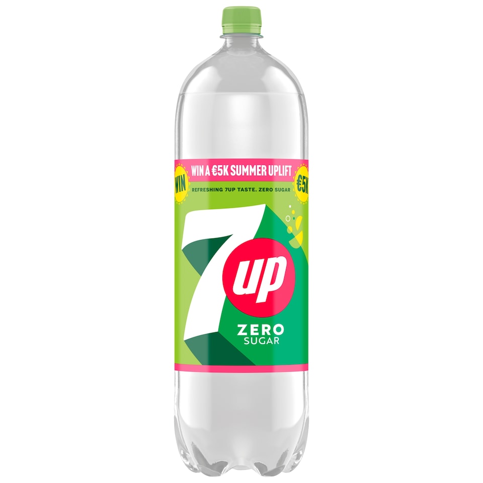 image 1 of 7UP Zero Lemon & Lime Bottle 2L