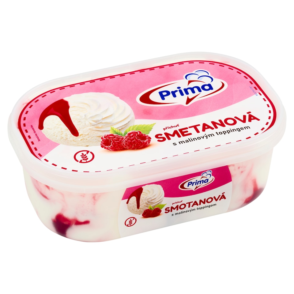 image 1 of Prima Cream Flavor with Raspberry Topping 900ml
