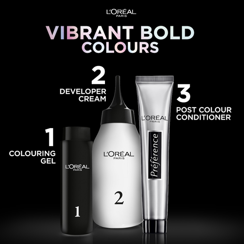 image 1 of L'Oreal Paris Preference Vivids 3.16 Magnetic Plum Permanent Hair Dye