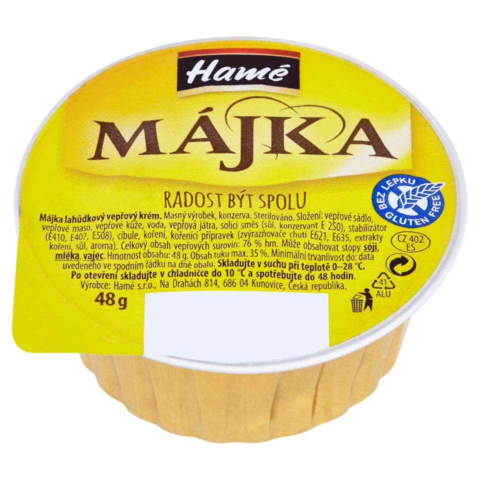 image 1 of Hamé Májka Delicate Pork Cream 48 g