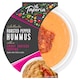 image 1 of LA TAPERIA ROASTED PEPPER HUMMUS WITH A SMOKY HARISSA TOPPING 200g