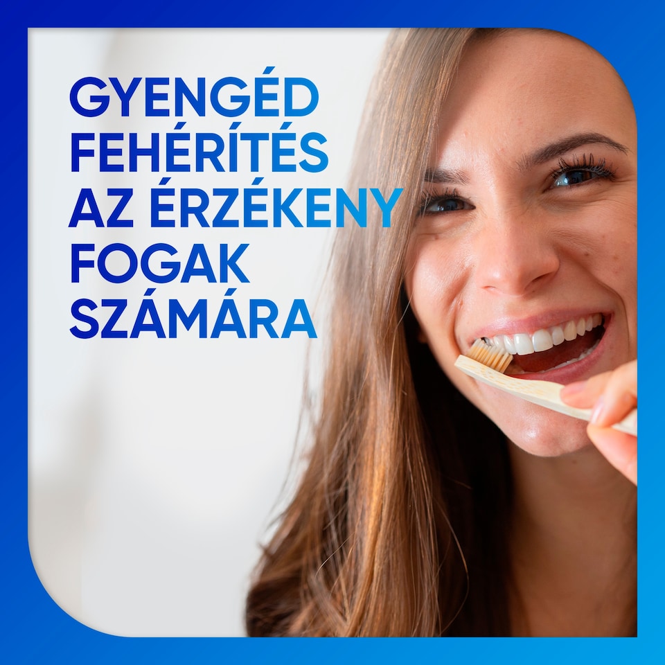 Sensodyne Repair & Protect Whitening fluoridos fogkrém 75 ml  1. kép
