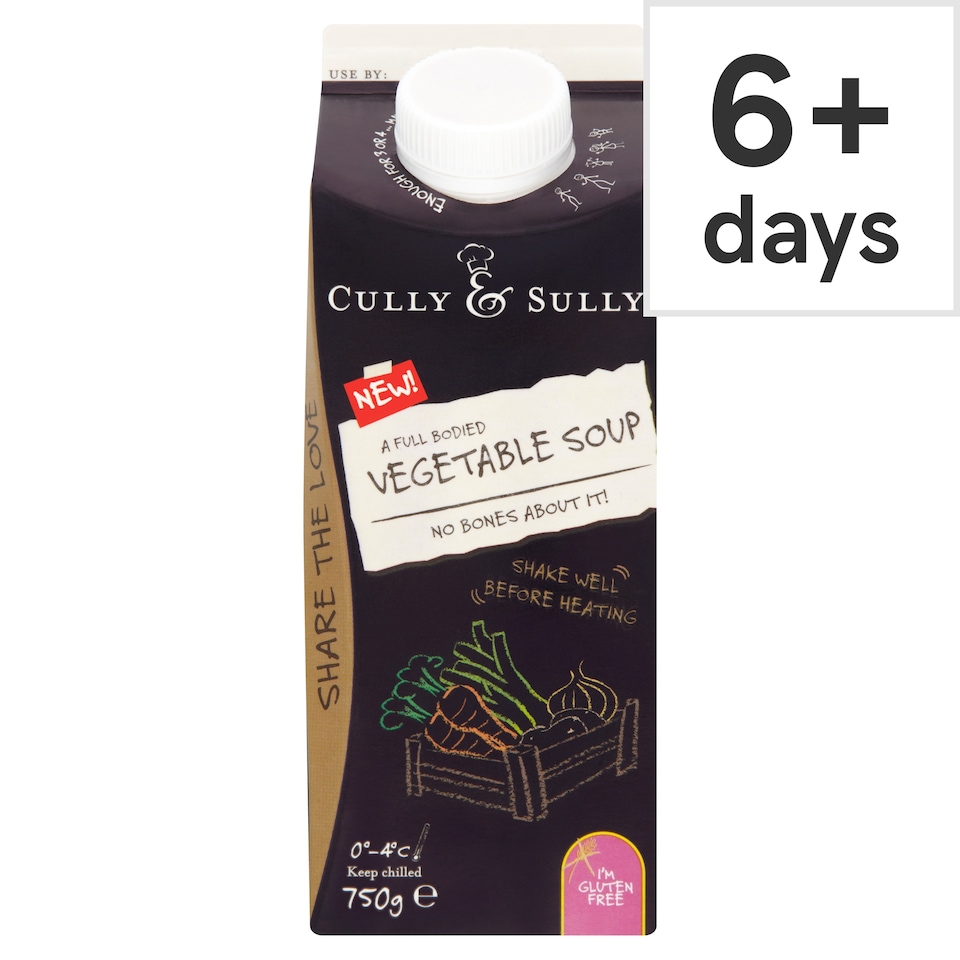 Cully & Sully Full Bodied Vegetable Soup 750G