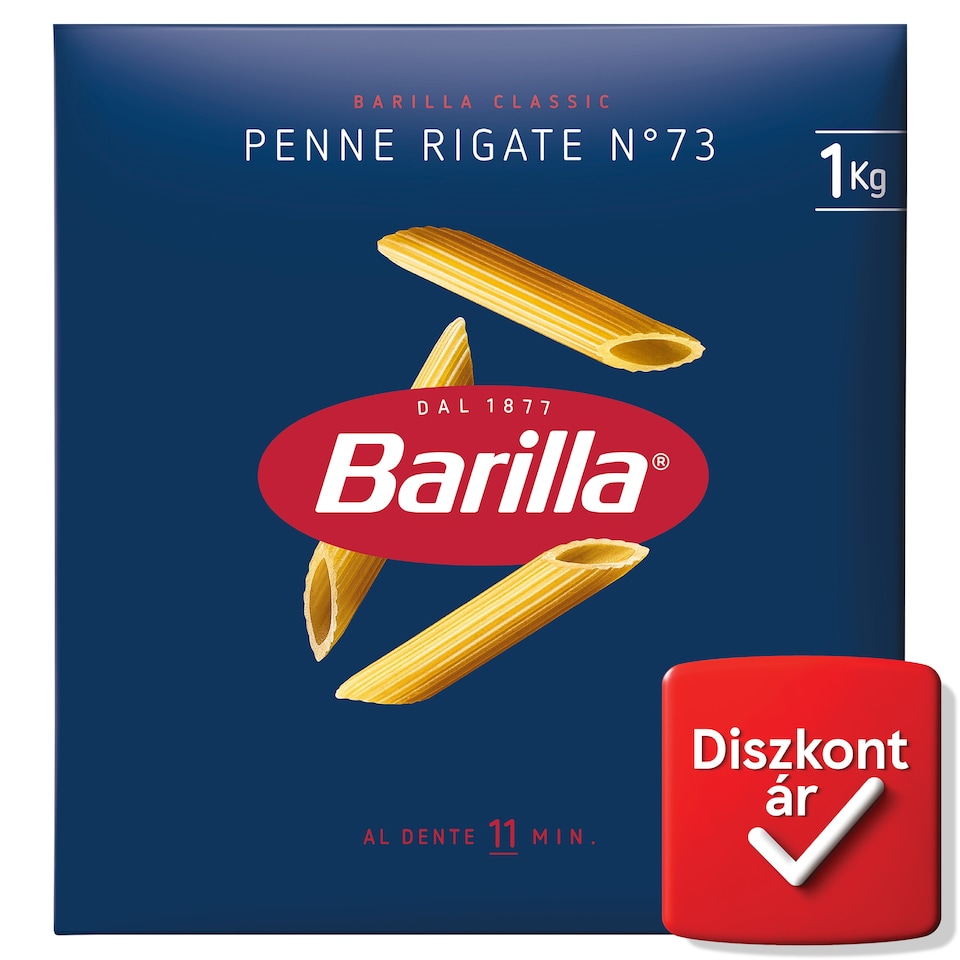Barilla Penne Rigate Durum Wheat Semolina Pasta 1 kg