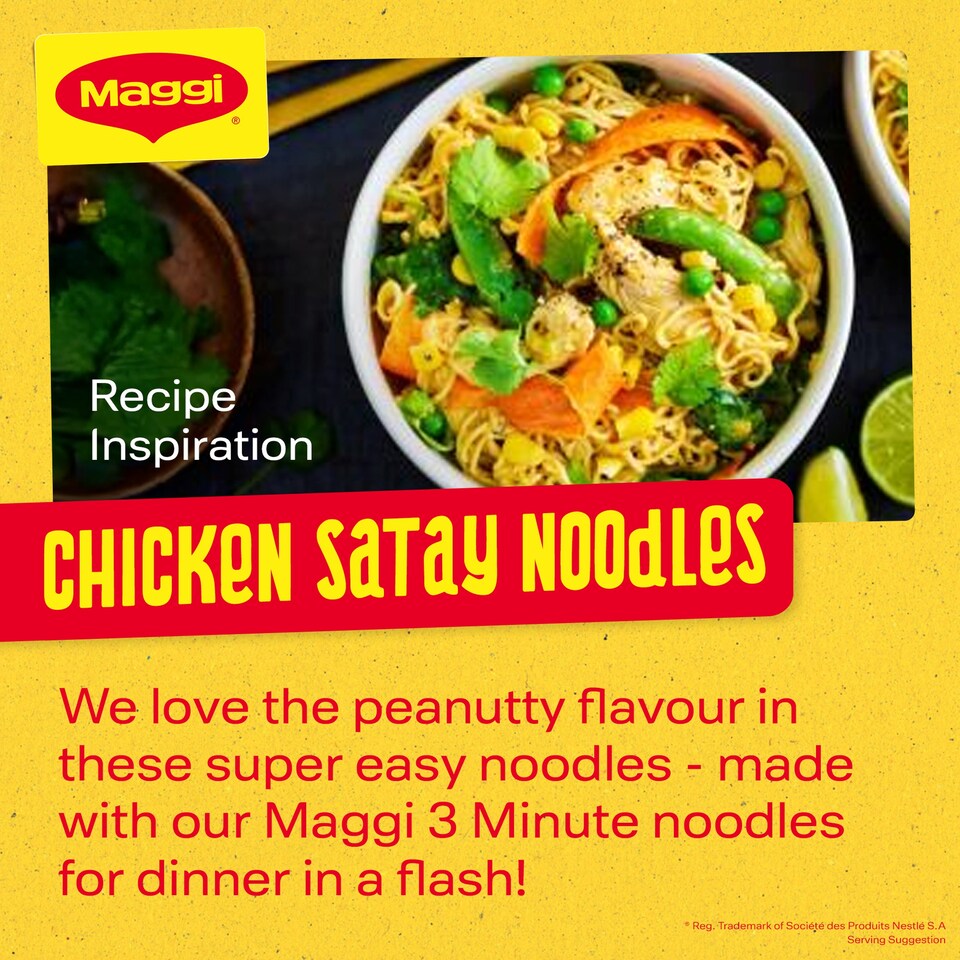 image 1 of Maggi 3 Minute Noodles Curry Flavour 59G